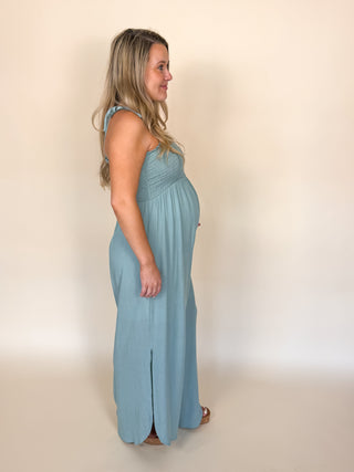 Willow Breeze Maternity Jumpsuit