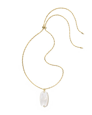 Danielle Riveted Long Pendant Necklace