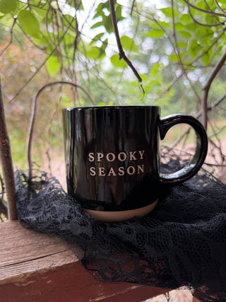 Spooky Season Stoneware Coffee Mug - Halloween Decor