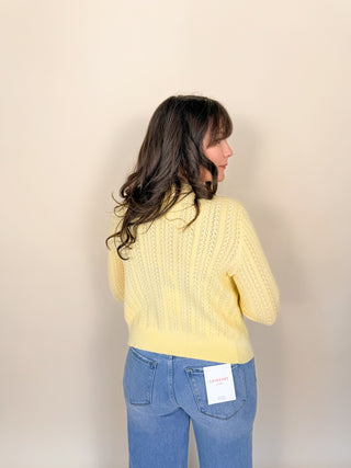 Softlight Pointelle Cardigan