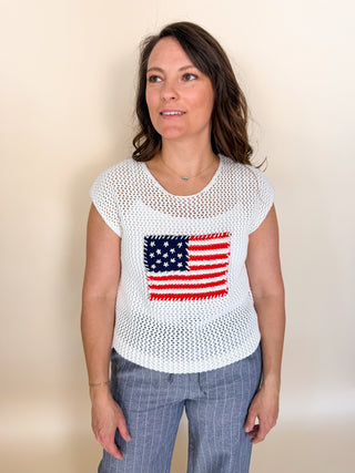 Freedom Stitch Knit Top