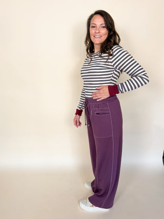 Morning Routine Wide Leg Lounge Pants