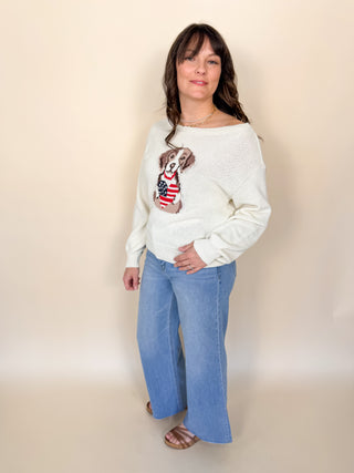 Liberty Pup Sweater