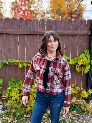 The Redwood Hooded Shacket