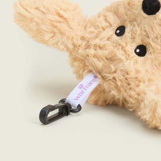 Golden Dog Bag Charm