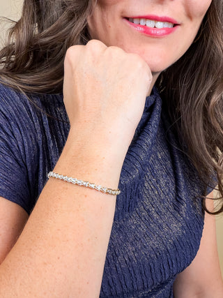 Bella Silver Tennis Bracelet by Kendra Scott