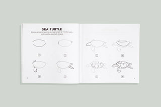 Under the Sea: A How to Draw Art Book for Kids