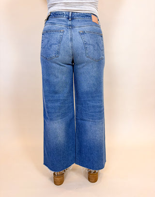 Saige Wide Leg Crop Jean by AG