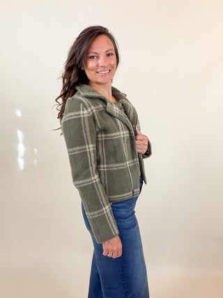 Evergreen Trail Plaid Jacket
