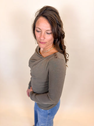 Sutton Draped Top