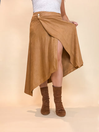 Ellington Wrap Midi Skirt