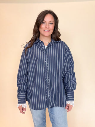 Off the Record Button Down