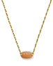 Vintage Gold Orange Banded Agate
