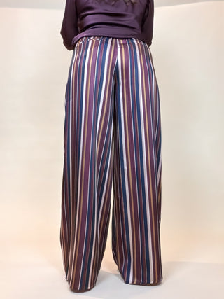 Marlowe Metallic Stripe Pants