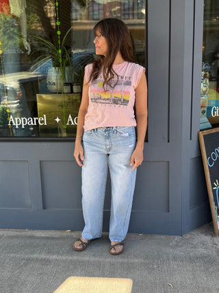 Crop barrel jeans by vervet 