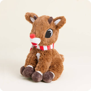 Rudolph with Scarf Warmies® Microwavable Plush | Weighted & Lavender Scented