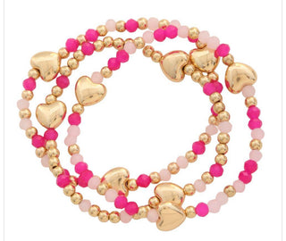 Stacked With Love Beaded Bracelet Set