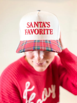 Santa's Favorite Trucker Hat