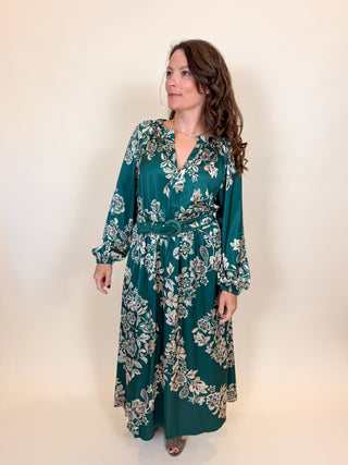 Verona Floral Belted Dress
