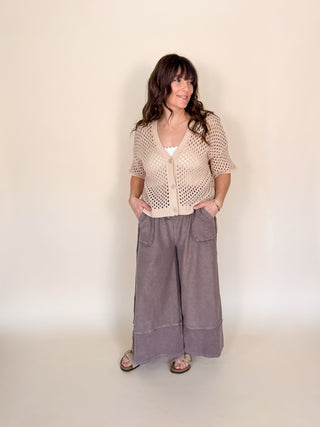 Mesa Mineral Wide Leg Pants
