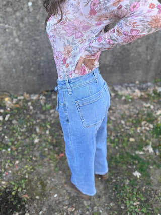 Hayden Barrel Tie Jeans