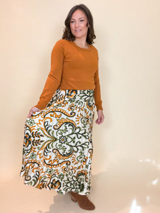 Florence Pleated Skirt