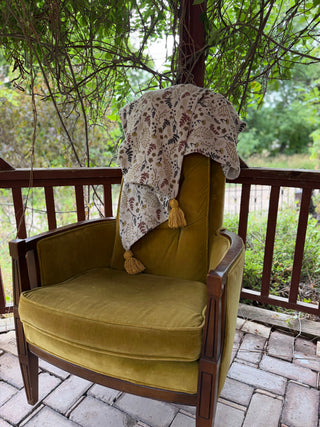 Woven Recycled Cotton Throw