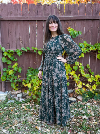 Roselyn Floral Maxi Dress