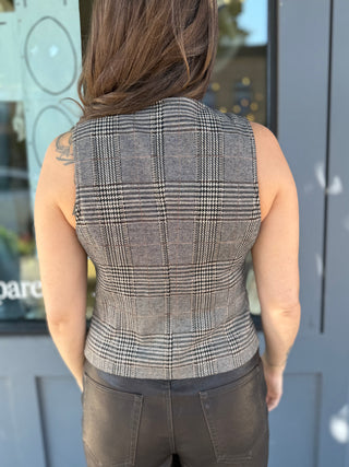 Park Avenue Plaid Vest