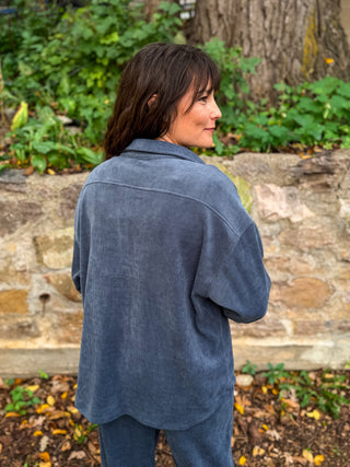 Wren Corduroy Button-Up Top