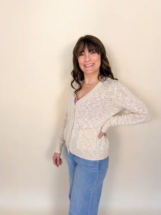 Champagne Drift Cardigan