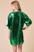 Load image into Gallery viewer, Lucky Sequin Tunic Top
