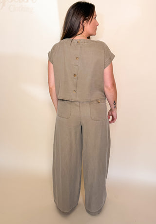 Stone & Sage Wide Leg Pants