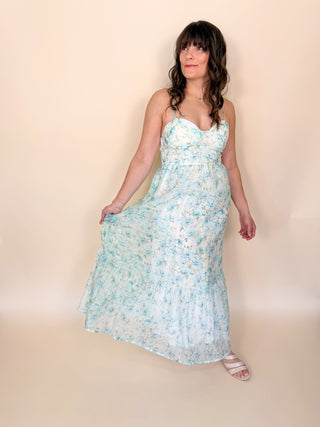 Blooming Grace Midi Dress