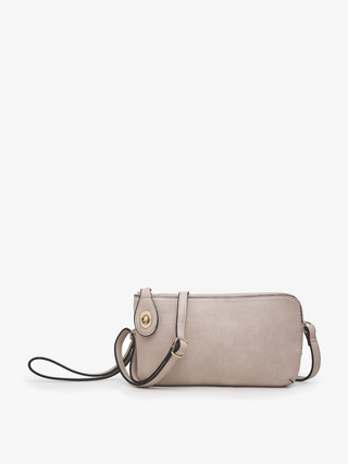 Kendall Crossbody Wristlet with  Twist Lock Closure