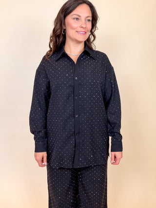 Vesper Embellished Button Down Shirt