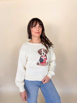 Liberty Pup Sweater