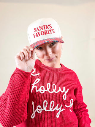 Santa's Favorite Trucker Hat
