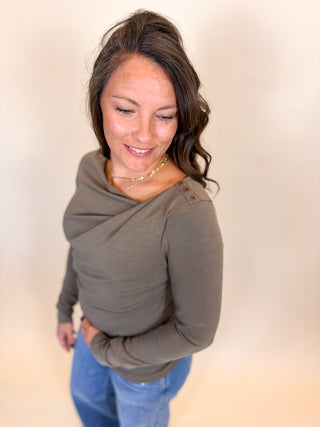 Sutton Draped Top