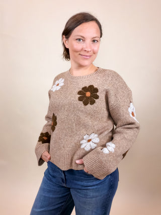 Meadowlark Floral Sweater