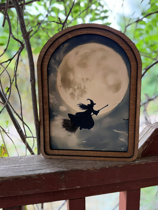 Small Fall Arch Top Framed Art
