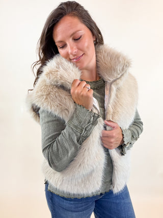 Astor Faux Fur Vest
