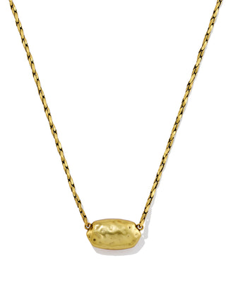 Elisa Riveted Short Pendant Necklace