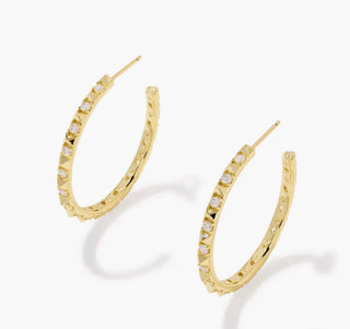 Fate Hoop Earrings by Kendra Scott