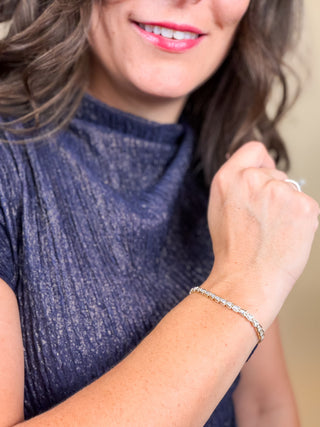 Bella Silver Tennis Bracelet by Kendra Scott