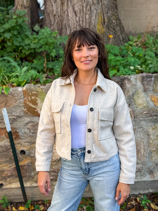 Harvest Ridge Cropped Shacket