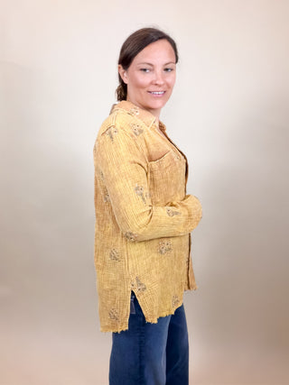Meadowlark Embroidered Shirt