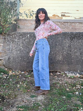 Hayden Barrel Tie Jeans