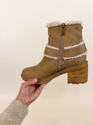Bangle Shearling Bootie by Yellow Box