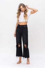 Load image into Gallery viewer, 90,s Vintage Crop Flare Jeans by Vervet
